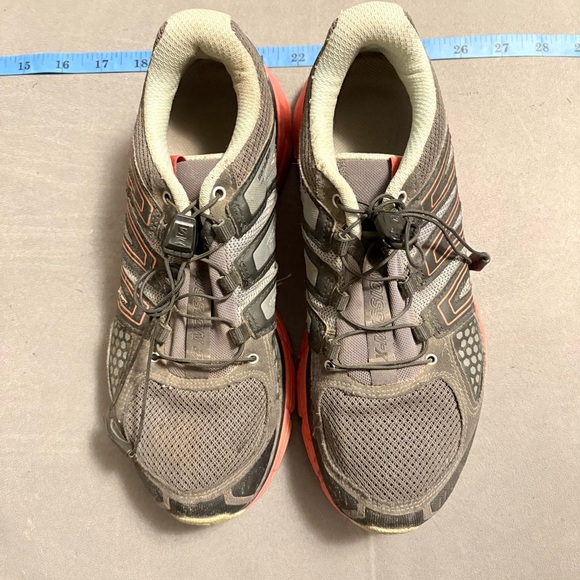 Salomon Women's Athletic Shoes - teal and coral - Picture 2 of 5